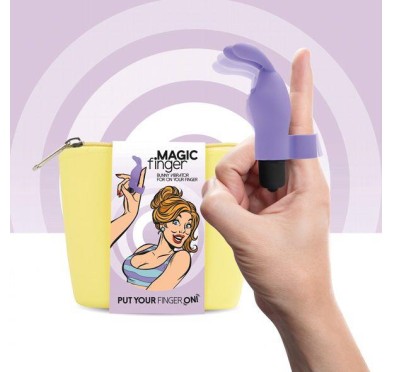 FeelzToys - Magic Finger Vibrator Paars Fioletowy